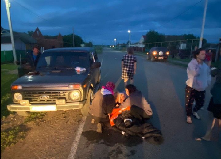 В Азнакаевском районе автомобиль сбил 8-летнего ребенка