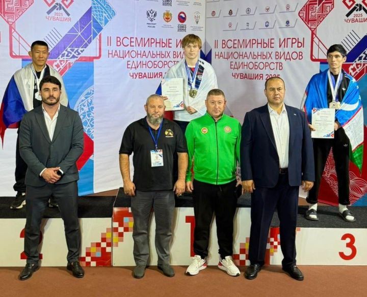 Ильфат Миннегалиев – двукратный победитель Кубка мира по борьбе на поясах