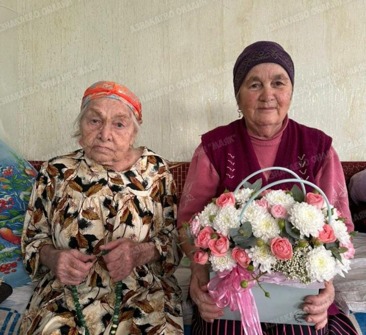 Мәсгут авылыннан Энҗүдә әби Надершина 95 яшен тутырды
