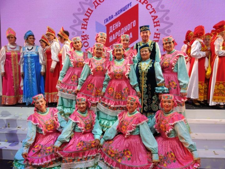 Ансамбль «Жанашым» выступил на фестивале «Наш дом Татарстан»