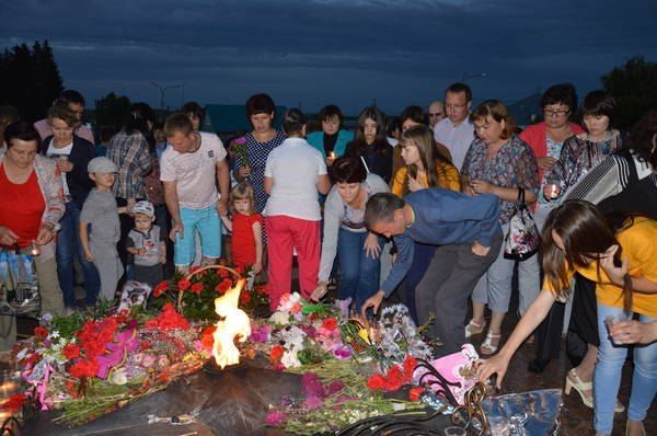 Сегодня в Азнакаево зажгут свечи в память о начале Великой Отечественной войны