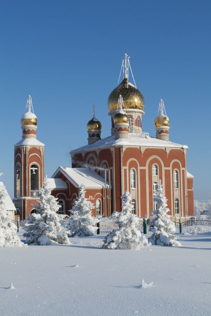 Расписание рождественских служб в храмах Азнакаевского района
