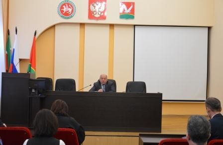 В администрации г. Азнакаево состоялось заседание координационного Совета по охране труда