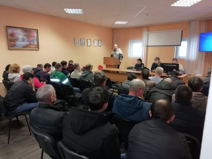 Азнакаевские газопереработчики провели семинар по пожарной безопасности