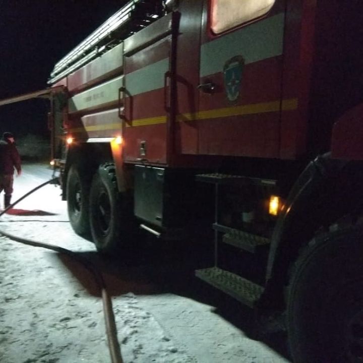 В деревне Алферовка произошел пожар