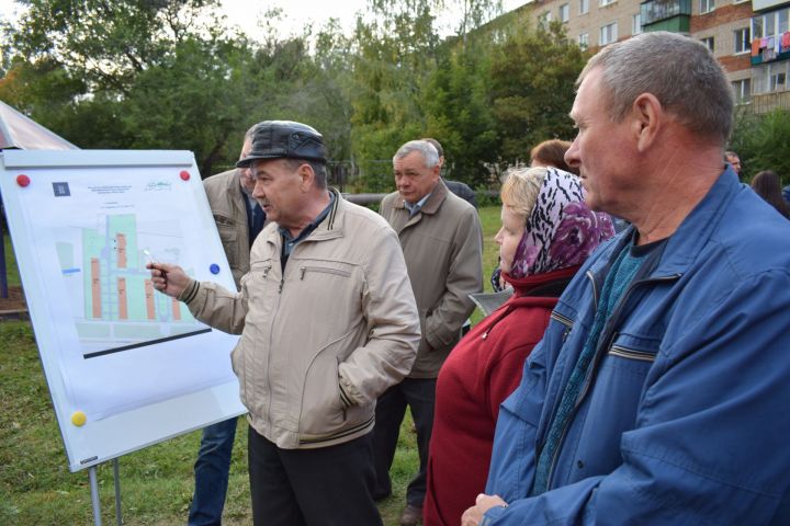 135 дворов Азнакаевского района будут благоустроены по программе “Наш двор”