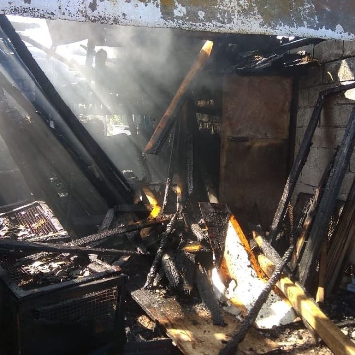 В Азнакаевском районе произошло три пожара за последние сутки