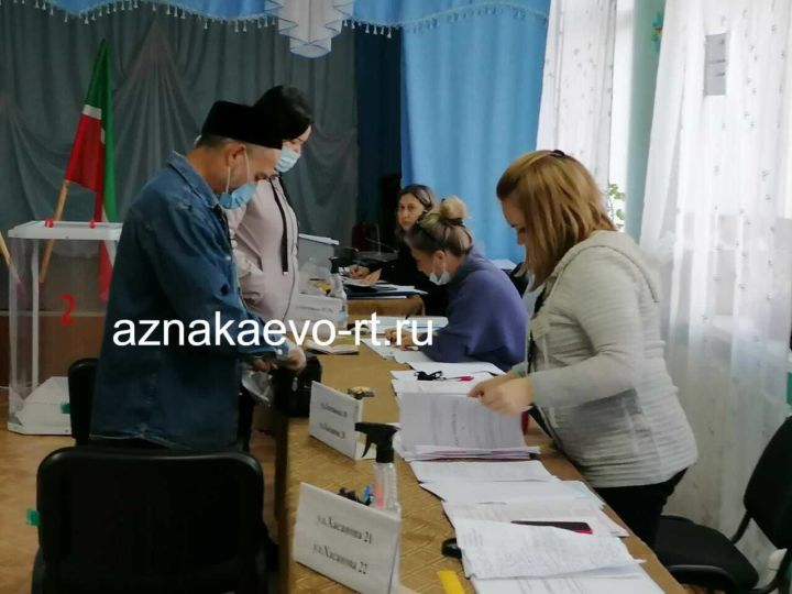Азнакаевцы проявляют большую активность на выборах