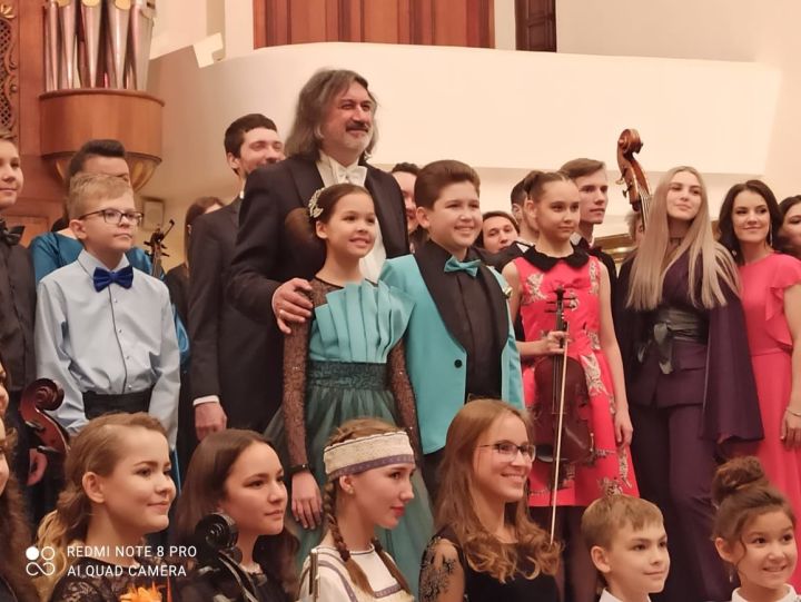 Будущие звезды Азнакаевской ДШИ выступили с Казанским камерным оркестром La Primavera