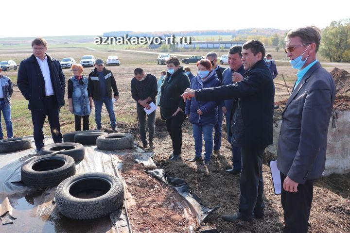 Азнакай районы терлекчеләре кышлатуга әзерләнә