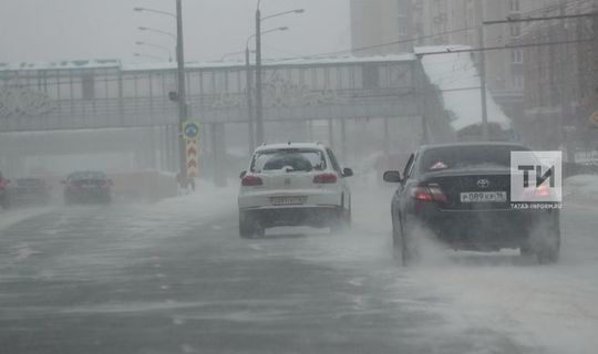 Синоптики предупредили о метели и снежных заносах в Татарстане