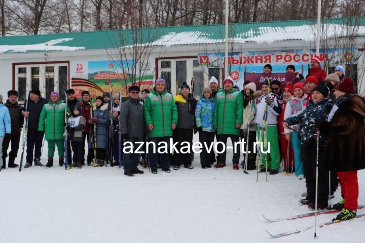 Азнакайда узган чаңгы ярышларында 500 дән артык кеше катнашты