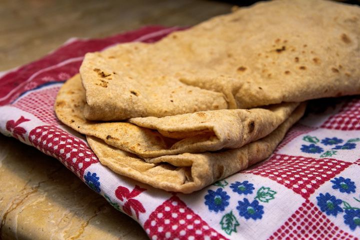 Лепёшки из кукурузной муки с тыквой по-узбекски