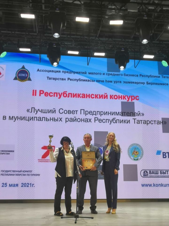Совет предпринимателей Азнакаевского муниципального района стал победителем в республиканском конкурсе