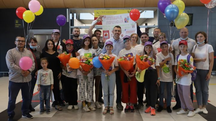 В столицу Татарстана вернулись победители конкурса «Большая перемена»