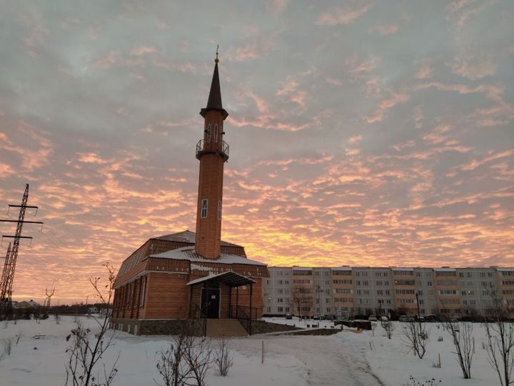 Время намазов в Азнакаево на январь 2023 года