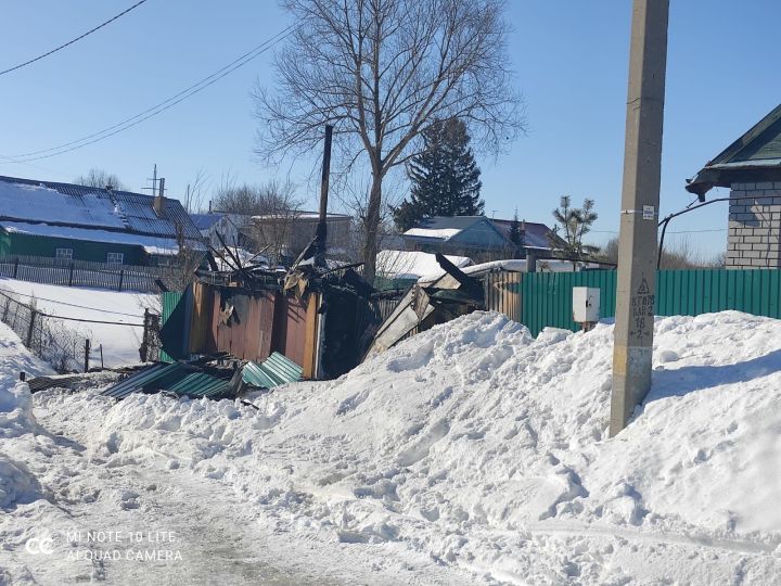 Житель Азнакаево сгорел в бане