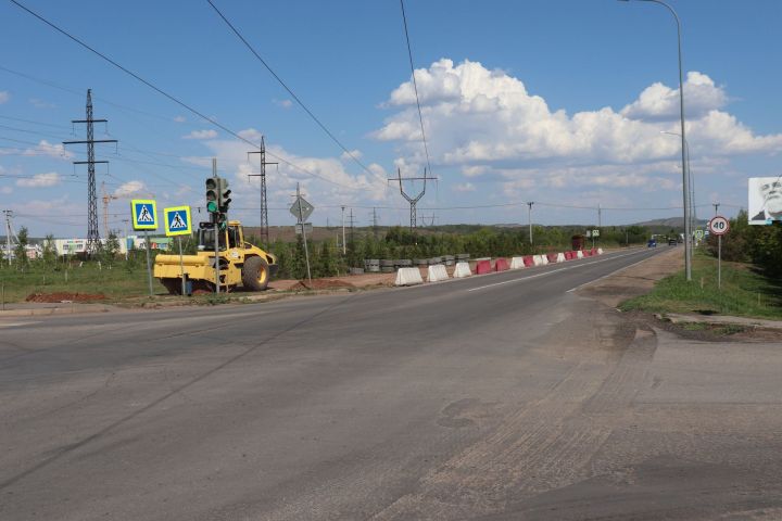 Азнакайның Шәйхетдинов микрорайонында юллар киңәйтелә