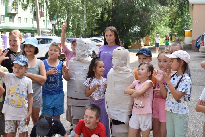 Летний отдых азнакаевских детей проходит «На ура!»