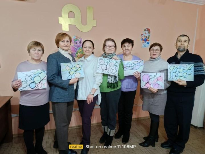 Участники ЦОСП города Азнакаево при КС в Азнакаевском районе прослушали вводное занятие по нейрографике