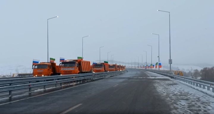 Путин открыл движение по обходу Нижнекамска и Набережных Челнов