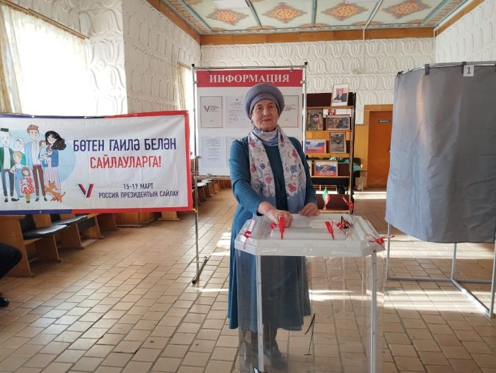 Ветераны Азнакаевского района активно участвуют в выборах
