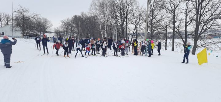 Азнакайда гаиләләр чаңгыда узышты