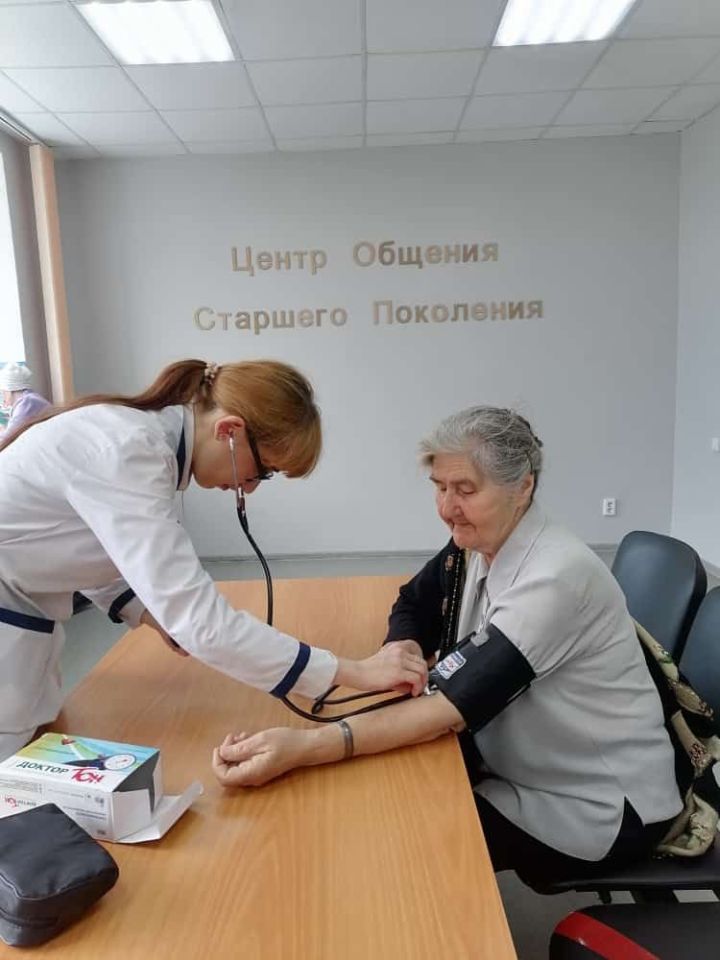 Старшее поколение города Азнакаево заботится о своем здоровье