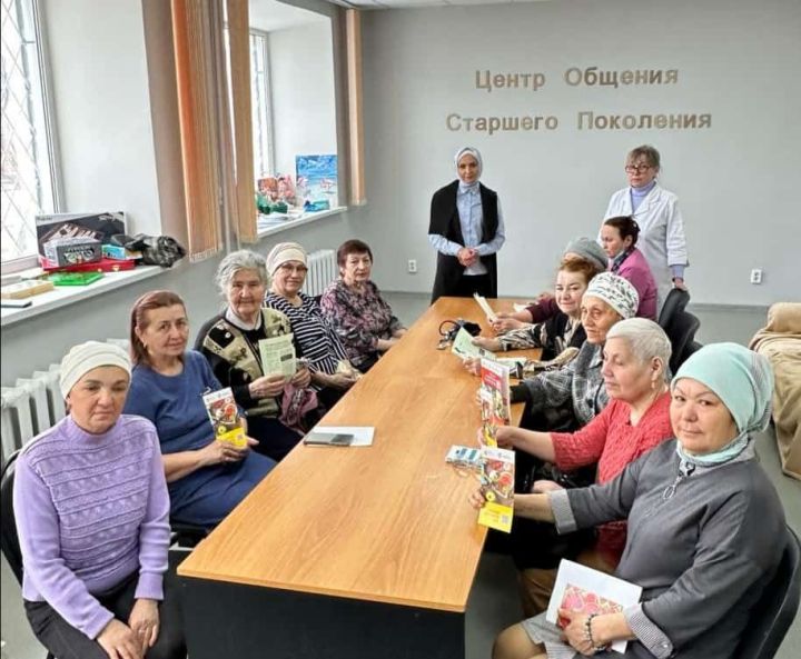 Старшее поколение города Азнакаево заботится о своем здоровье