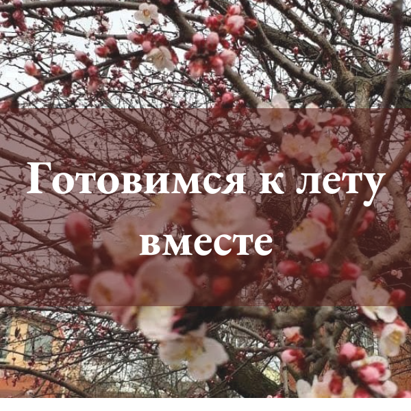 Май – месяц, в течение которого еще можно успеть подготовиться к лету