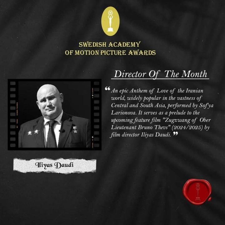 Наш земляк Ильяс Дауди получил международное признание в сфере киноиндустрии
