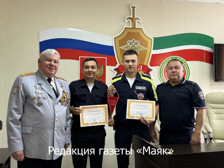 Азнакай юл-патруль экипажы республикада иң яхшы булып танылды!