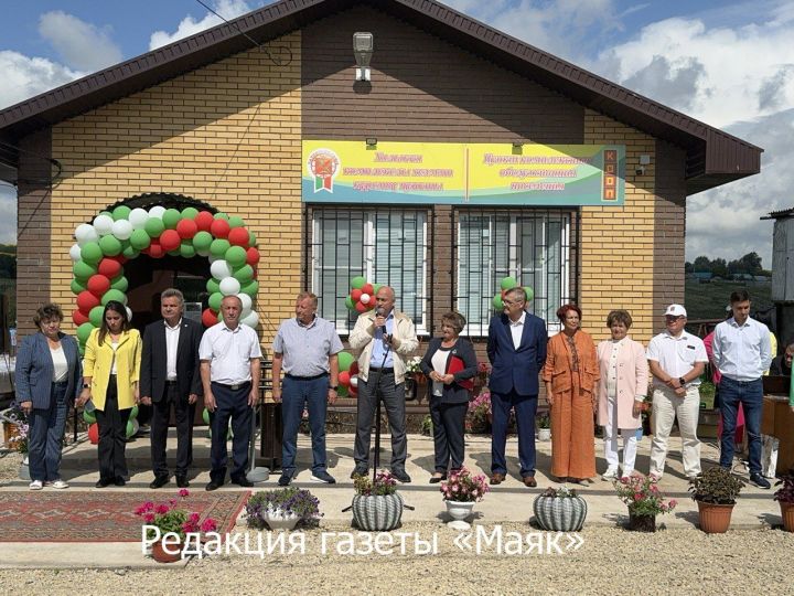 В селе Ильбяково состоялось открытие нового магазина и благоустроенного родника