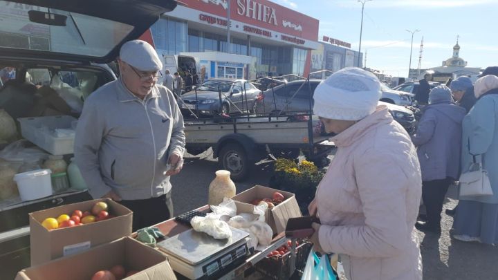 В Азнакаево прошла праздничная сельскохозяйственная ярмарка