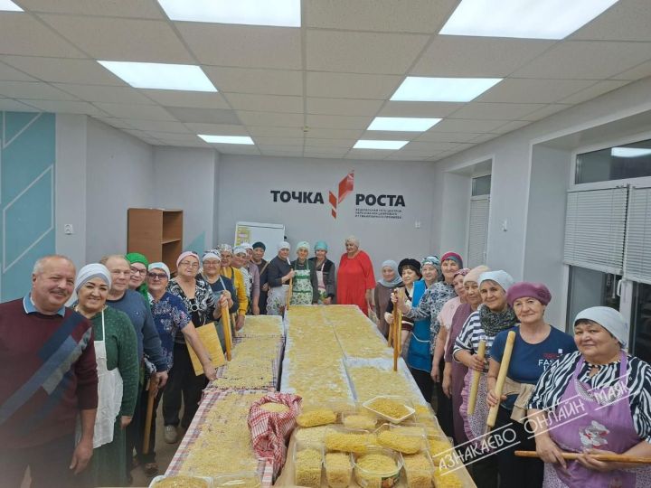 Азнакайда токмач өмәсе үткәрделәр