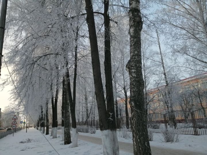 Резкое похолодание до −30°C надвигается на Татарстан