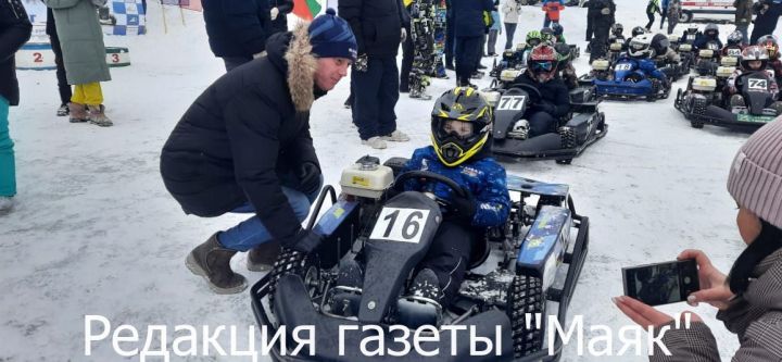 Азнакайда кышкы картинг ярышлары үтте
