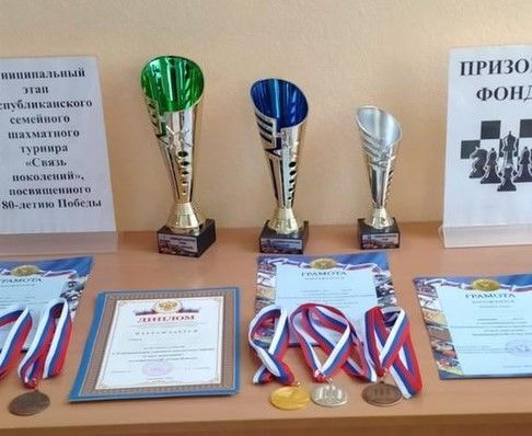 Семейный шахматный турнир «Связь поколений» в Азнакаево