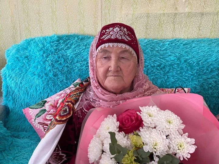 Депутат Госсовета РТ поздравил 85-летнюю жительницу Азнакаевского района