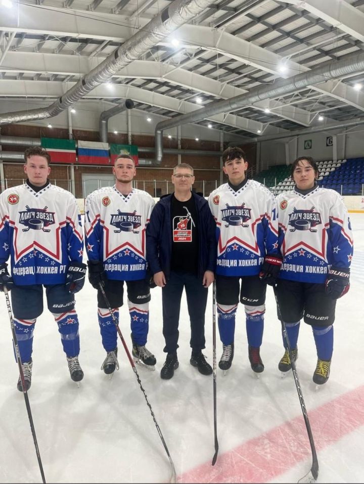 Игроки команды «Соколы Азнакаево» приняли участие в звездном матче