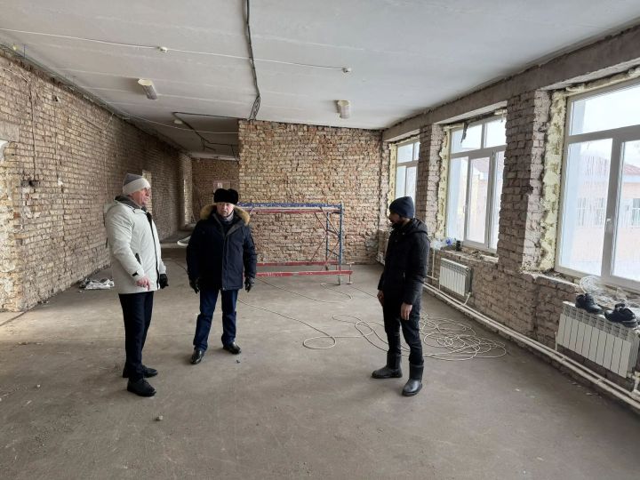 Ремонт в Сарлинской школе – на особом контроле