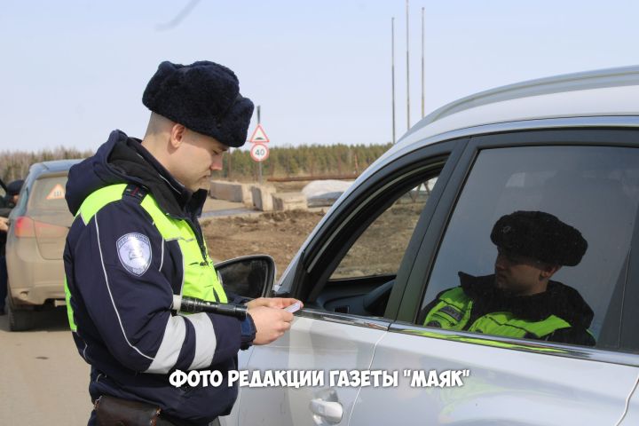 Пьяный водитель из Азнакаево лишился прав