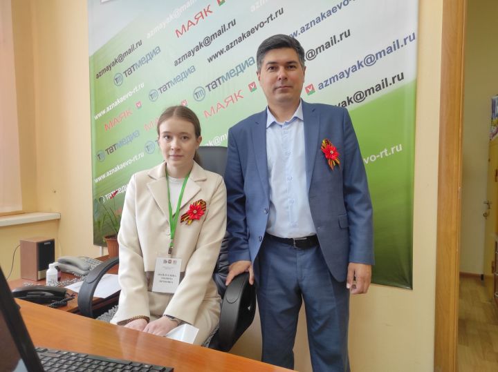 Десятиклассница Эльвина Шайдуллина на один день стала частью команды «Маяка»