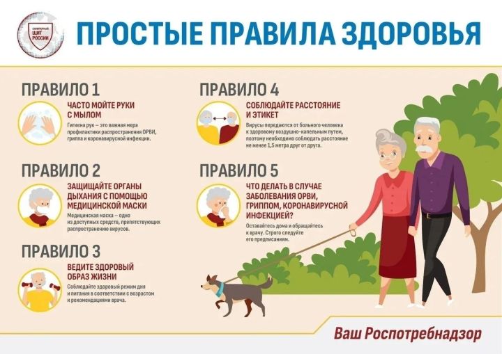 Простые правила здоровья для пожилых людей