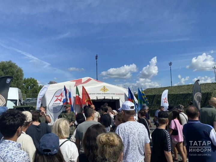 Мобильный пункт отбора на службе у республики: участие в акции «Я выбираю небо!»