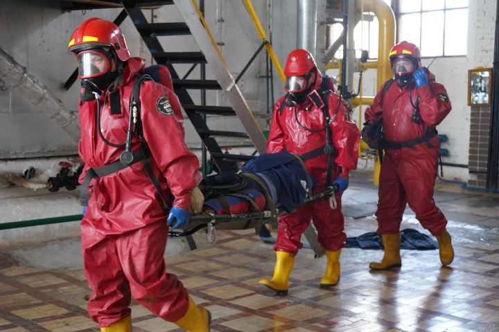 «Штатная готовность: в Азнакаево состоялась плановая тренировка служб по АТЗ и ЧС