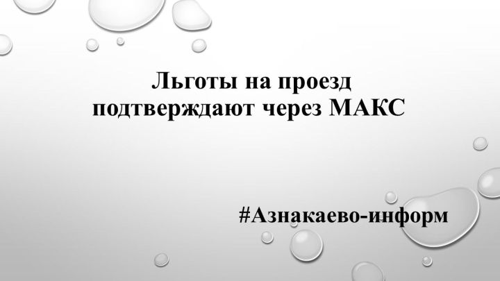 Льготы на проезд подтверждают через МАКС
