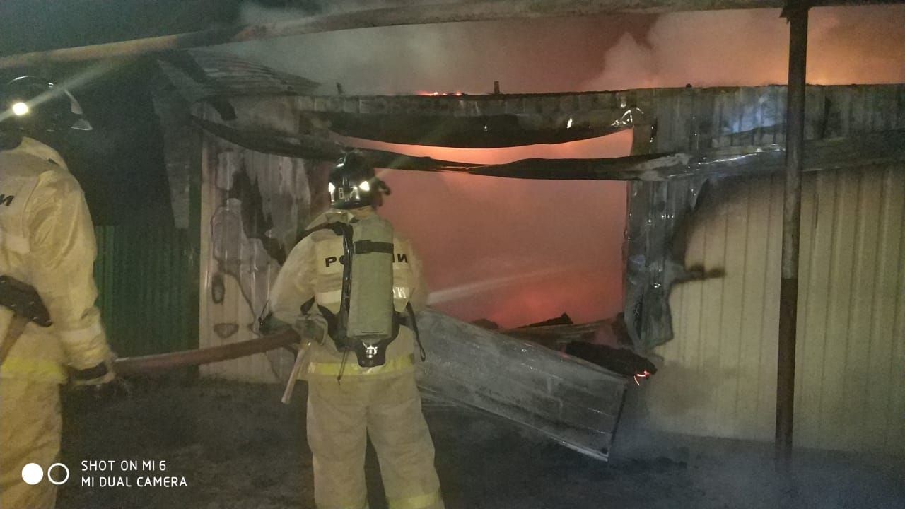 На этой неделе в Азнакаевском районе произошел еще один пожар (ФОТО)