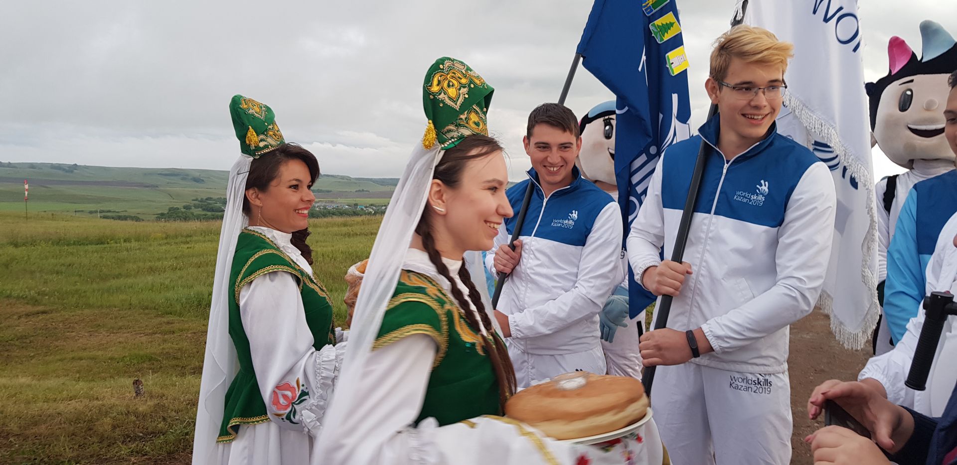 WorldSkills флагына Азнакай гербы өстәлде (ФОТО,ВИДЕО)