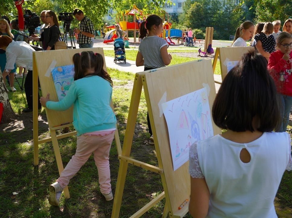 Детские клубы Татарстана присоединяются к творческому конкурсу «Наш двор – территория добрососедства»